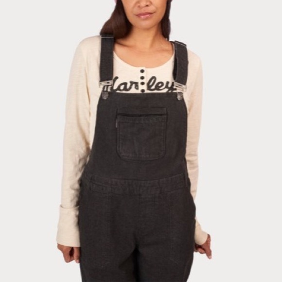 Harley Davidson Limited Edition Workwear Black Denim Overalls NWT Size 26 - Picture 2 of 13